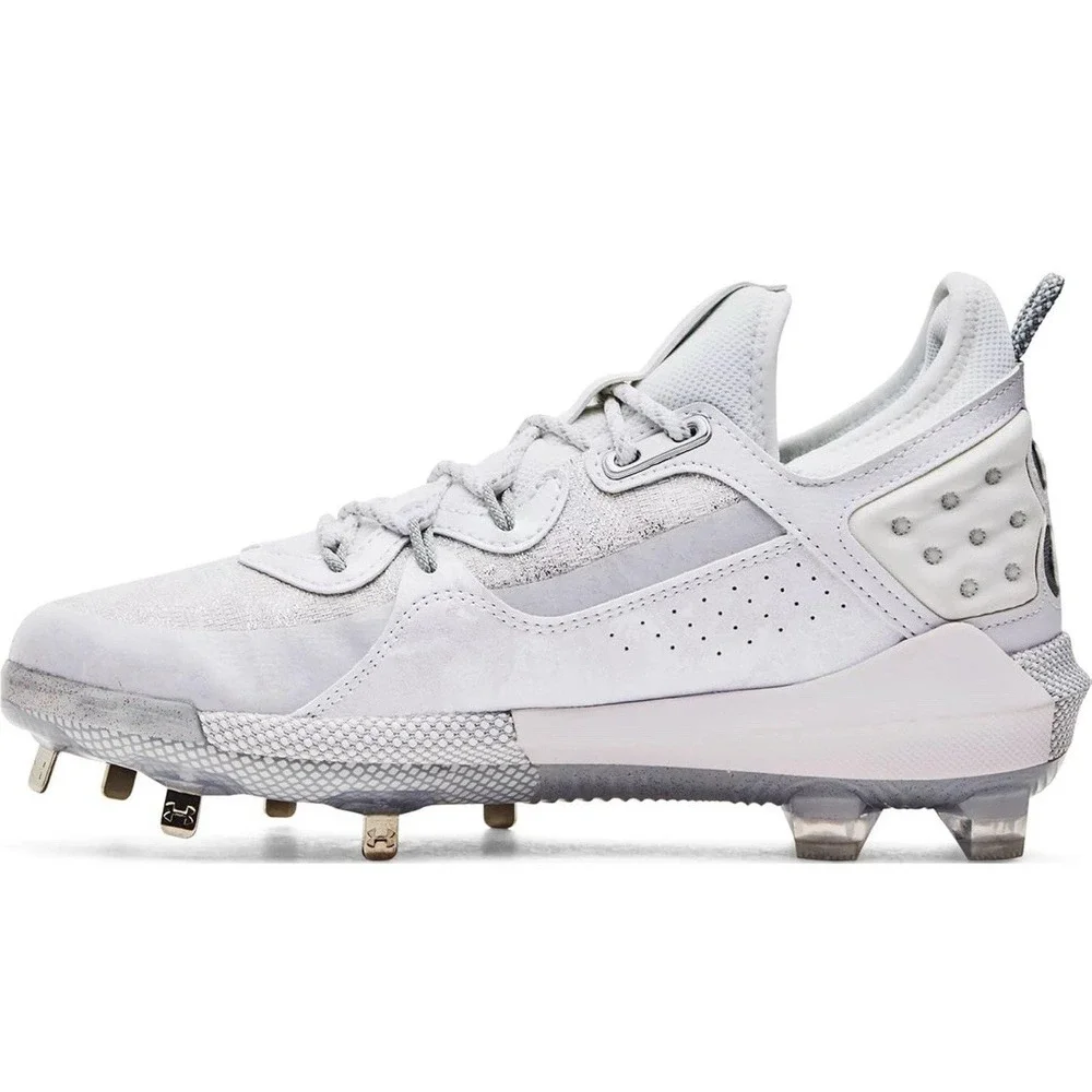 Under Armour UA Harper 8 Low ST Metal Baseball Cleats 3026588-106 Men's Size 15